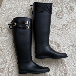 Burberry Black Women's Rain Boots
